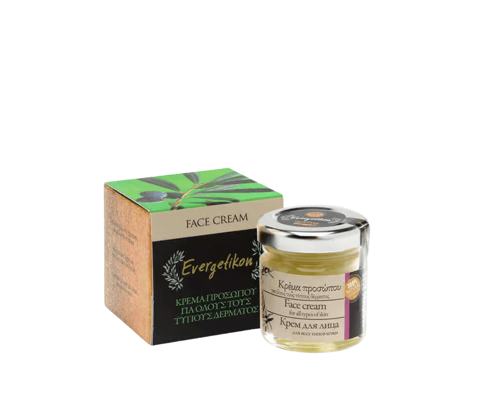Crema facial para todo tipo de pieles - 100% natural - Evergetikon