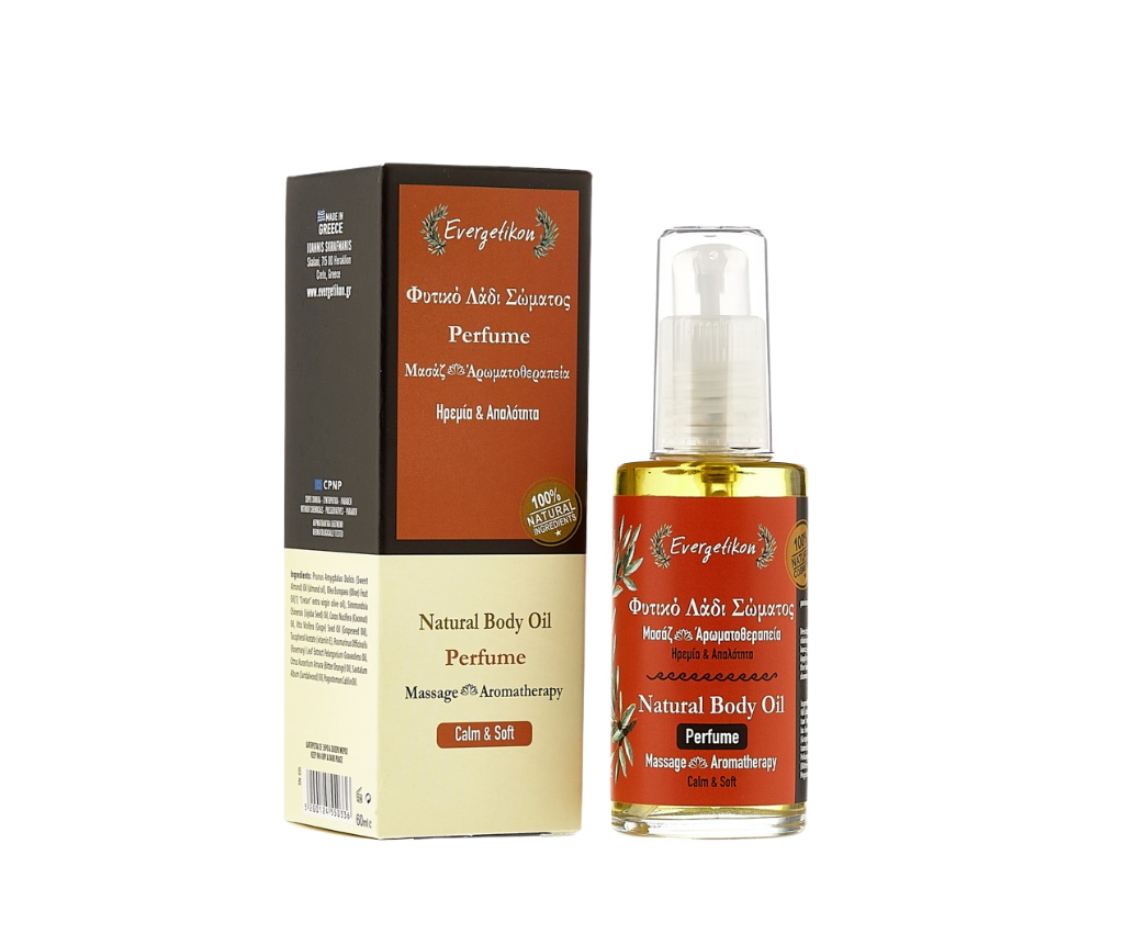 Massageolie parfum - Evergetikon