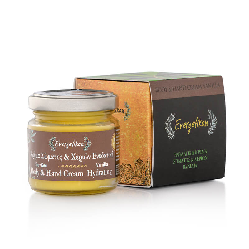 Crema de manos vainilla - 100% natural - Evergetikon