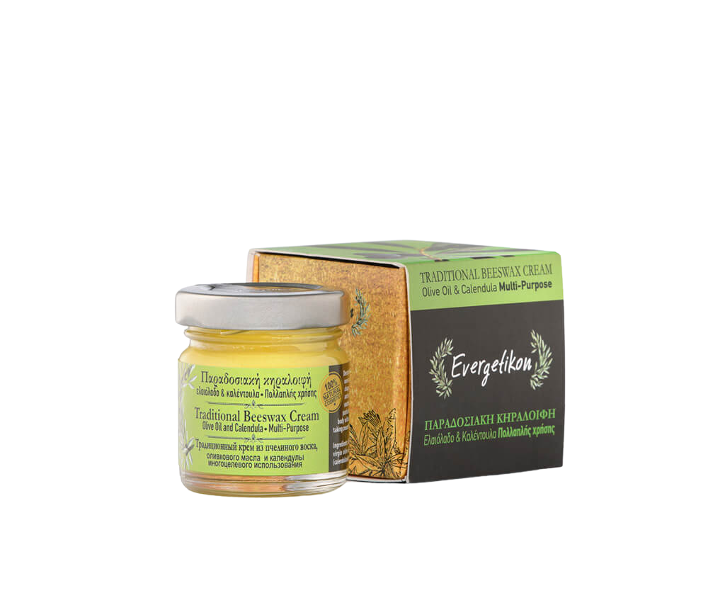 Bijenwas Crème - 100% Natuurlijk - Evergetikon